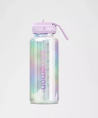 Back to Life Clear Bottle 32oz *Straw Lid | Men's Water Bottles