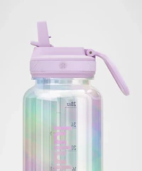 Back to Life Clear Bottle 32oz *Straw Lid | Men's Water Bottles