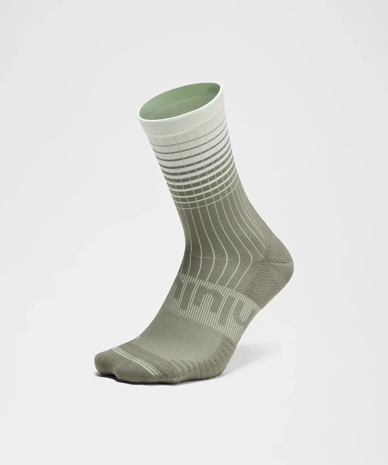 Unisex Power Stride Crew Socks Reflective Grid *Updated | Men's