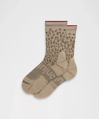 Unisex Power Stride Crew Socks *Leopard