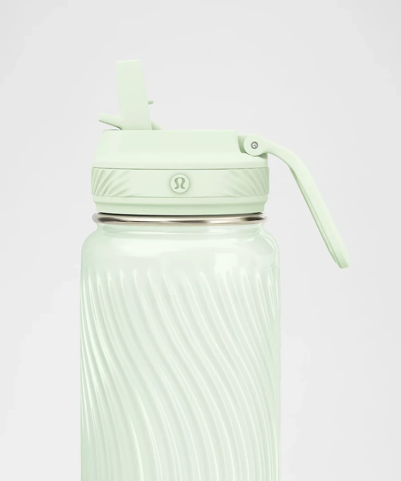 Back to Life Sport Bottle 24oz Straw Lid *Wave