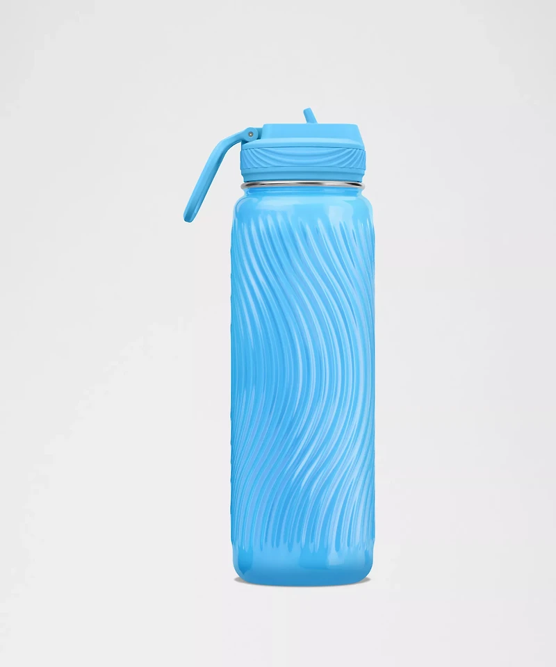 Back to Life Sport Bottle 24oz Straw Lid *Wave