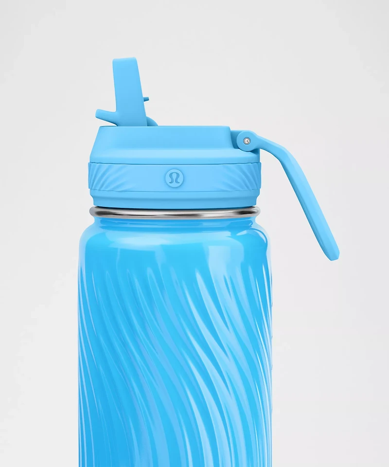 Back to Life Sport Bottle 24oz Straw Lid *Wave