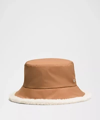 Boucle Fleece Reversible Bucket Hat