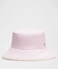 Boucle Fleece Reversible Bucket Hat