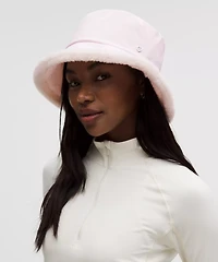 Boucle Fleece Reversible Bucket Hat