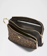 Double Zip Clippable Card Pouch | Men's Bags,Purses,Wallets