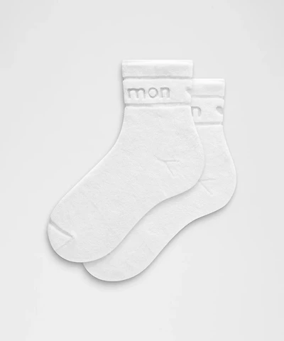 Unisex Terry Quarter Socks | Men's