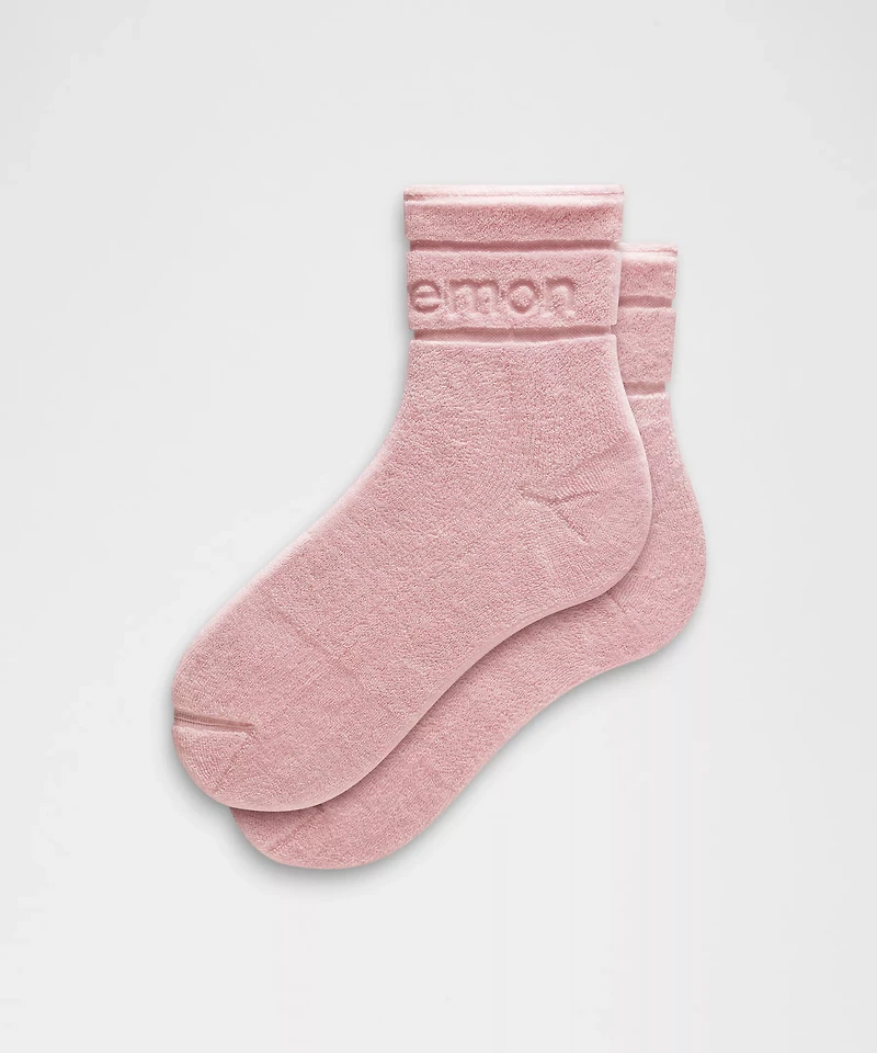 Unisex Terry Quarter Socks | Men's