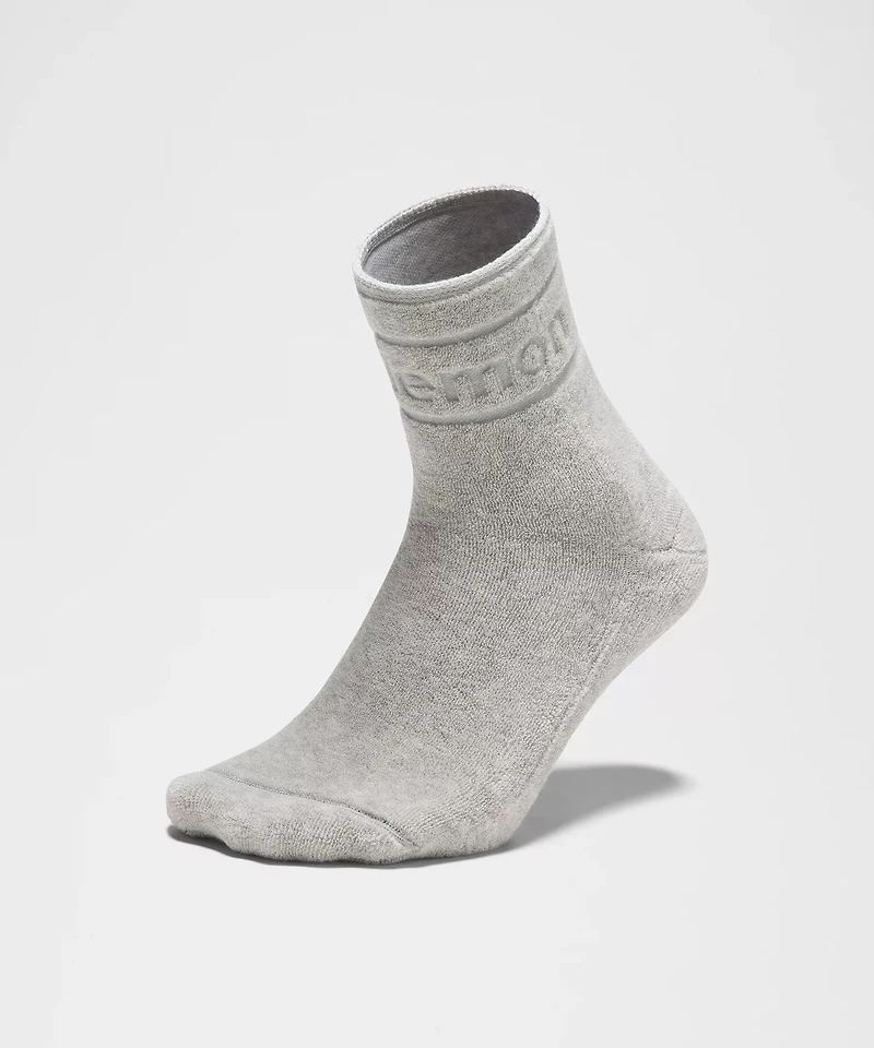 Unisex Terry Quarter Socks | Men's