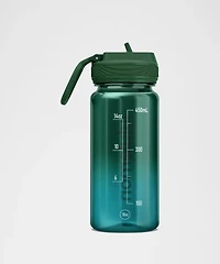 Back to Life Clear Bottle 18oz Straw Lid *Ombre