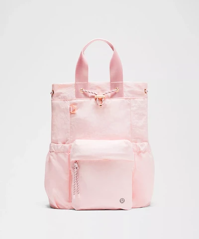 2-in-1 Drawstring Bucket Bag