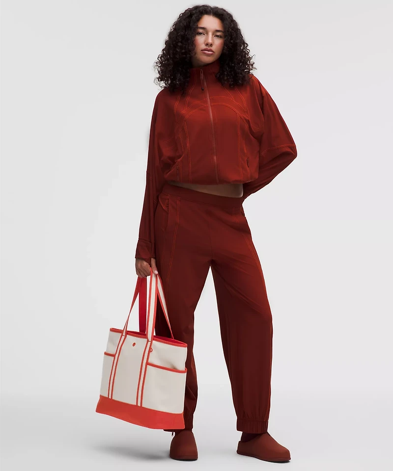 Daily Multi-Pocket Zip-Top Tote Bag 18L