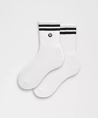 Unisex Daily Essential Quarter Socks *Stripe | Men's