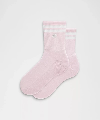 Unisex Daily Essential Quarter Socks *Stripe | Men's