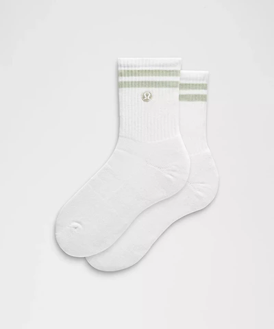 Unisex Daily Essential Quarter Socks *Stripe | Men's