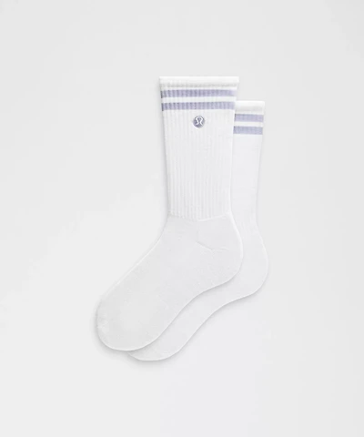 Unisex Daily Essential Quarter Socks *Stripe | Men's