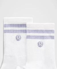 Unisex Daily Essential Quarter Socks *Stripe | Men's