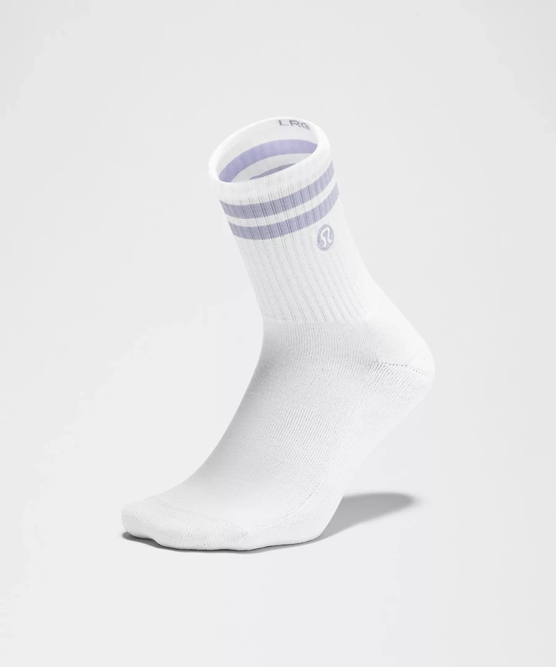 Unisex Daily Essential Quarter Socks *Stripe | Men's