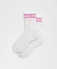 Unisex Daily Essential Quarter Socks *Stripe | Men's