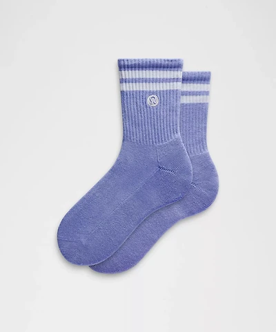 Unisex Daily Essential Quarter Socks *Stripe | Men's