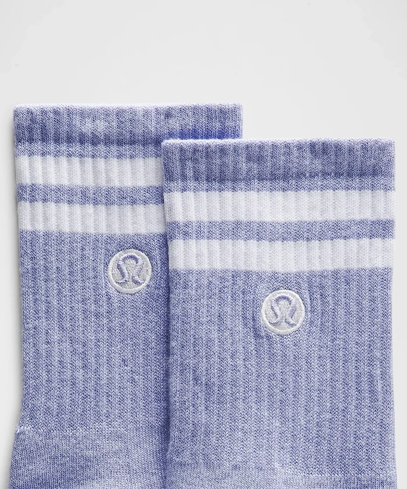 Unisex Daily Essential Quarter Socks *Stripe | Men's