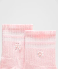 Unisex Daily Essential Quarter Socks *Stripe