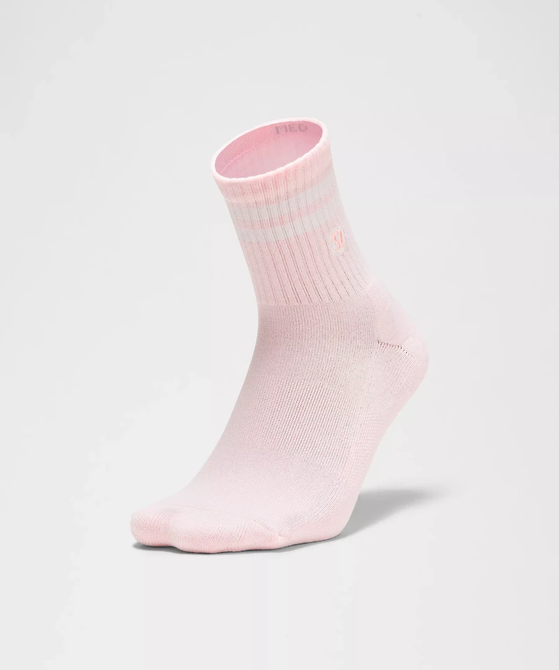 Unisex Daily Essential Quarter Socks *Stripe