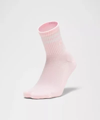 Unisex Daily Essential Quarter Socks *Stripe