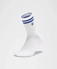 Unisex Daily Essential Quarter Socks *Stripe