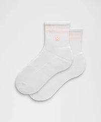 Unisex Daily Essential Quarter Socks *Stripe