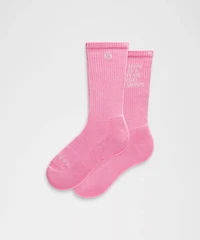 Unisex Daily Essential Crew Socks *Lemons Quote