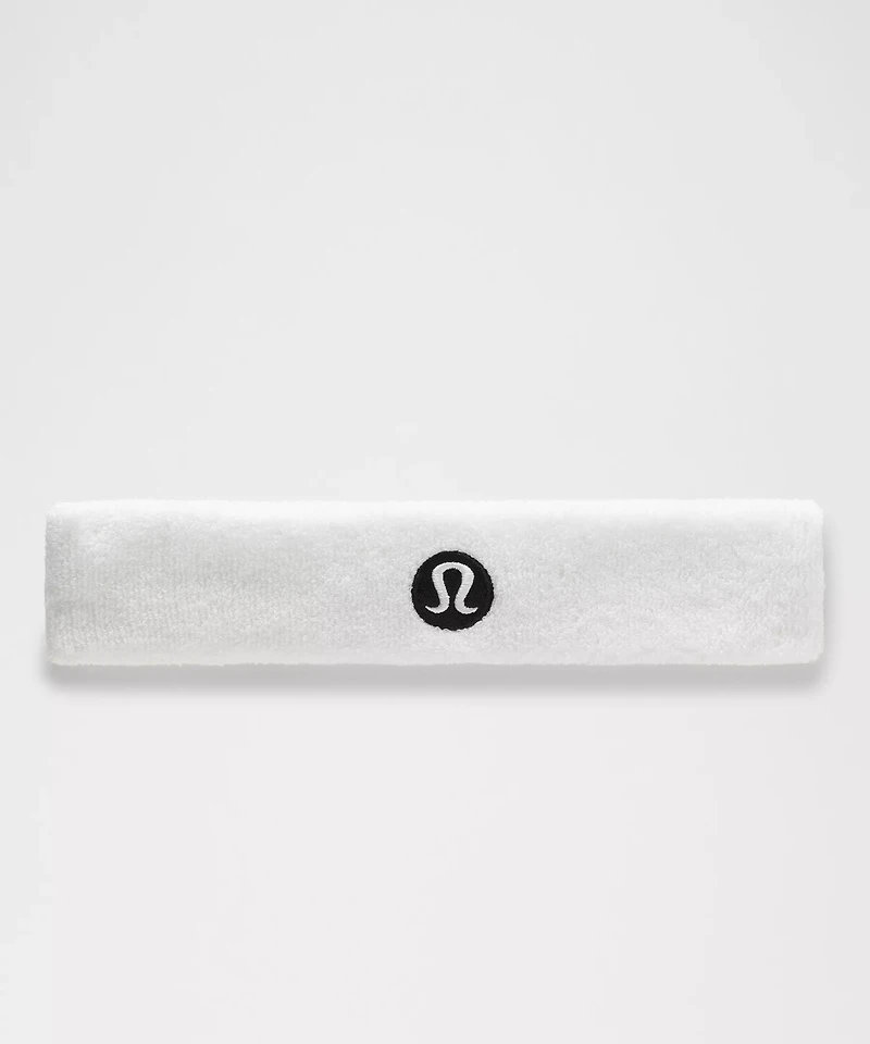 High-Pile Cotton Terry Sweatband