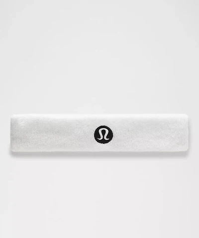 High-Pile Cotton Terry Sweatband