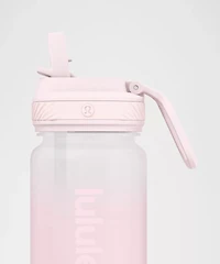 Back to Life Clear Bottle 18oz Straw Lid *Frosted