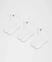 Unisex Daily Essential Quarter Socks *3 Pack