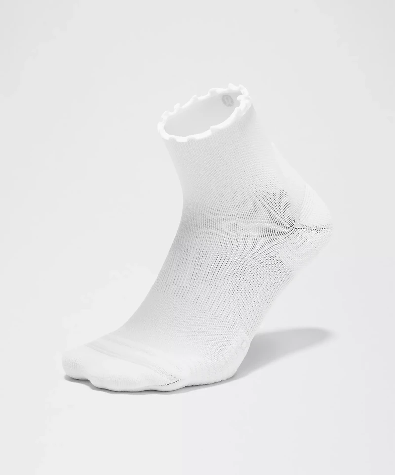 Unisex Power Stride Ankle Socks *Lettuce Edge