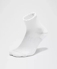 Unisex Power Stride Ankle Socks *Lettuce Edge