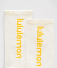Unisex Daily Essential Crew Socks *Wordmark
