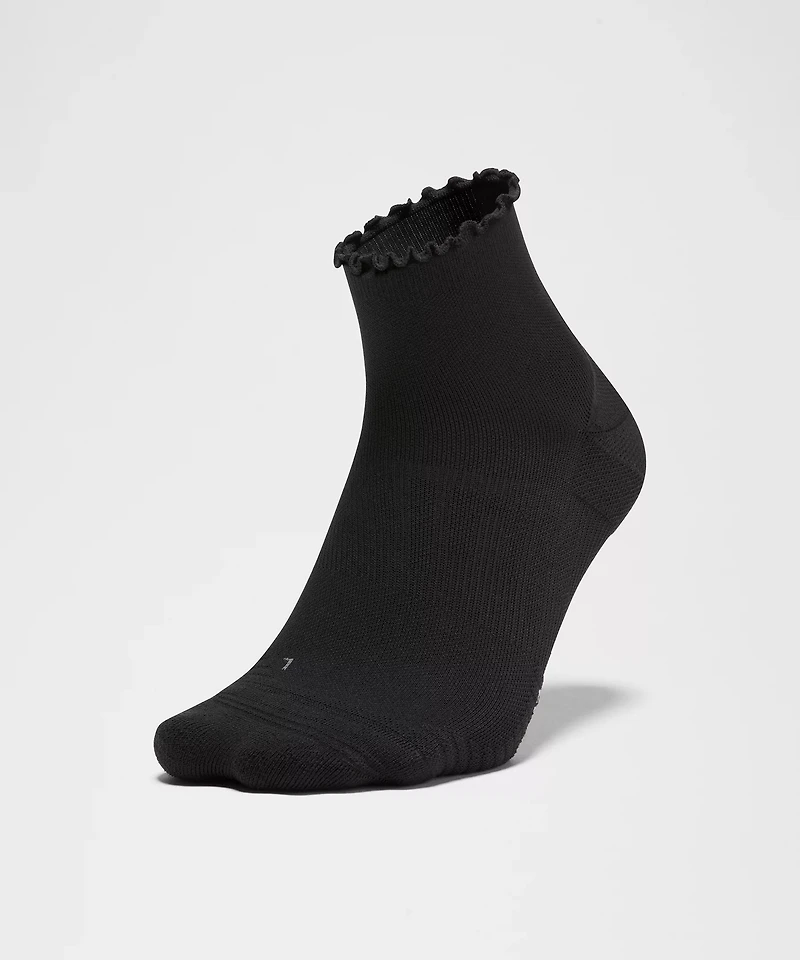 Unisex Power Stride Ankle Socks 3 Pack *Lettuce Edge