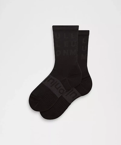 Unisex Power Stride Crew Socks *Reflective