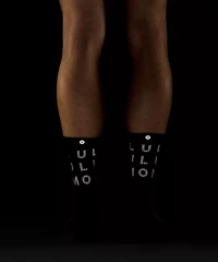 Unisex Power Stride Crew Socks *Reflective