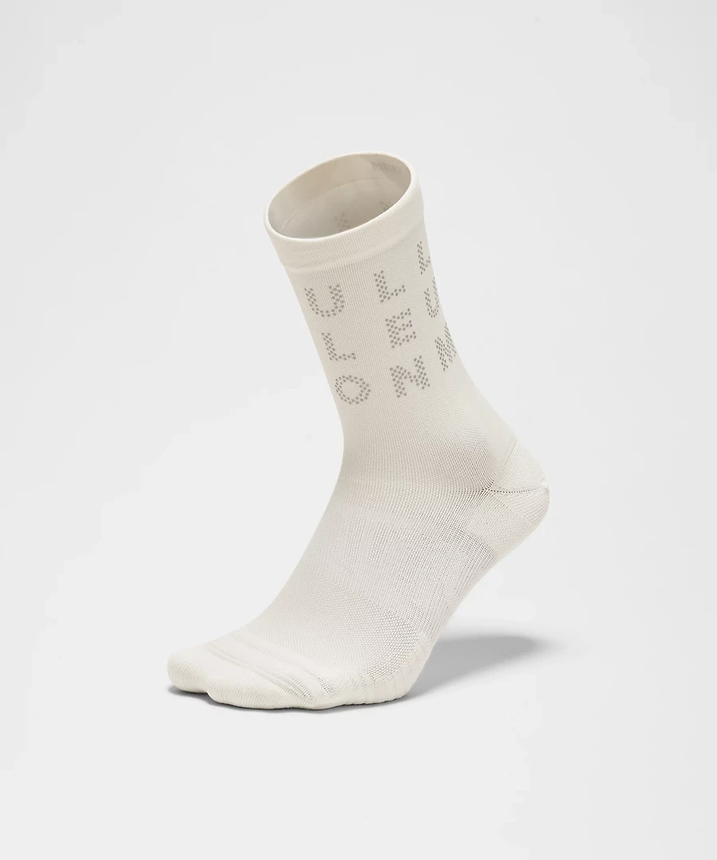 Unisex Power Stride Crew Socks *Reflective