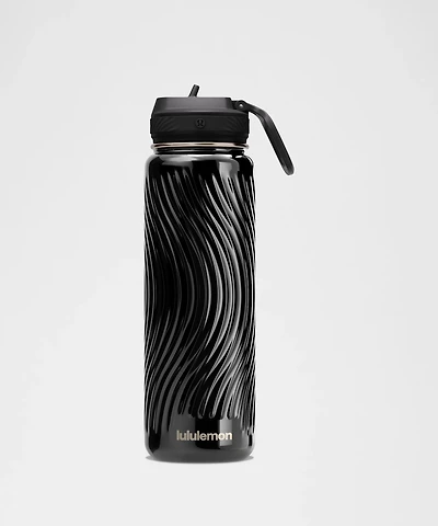 Back to Life Sport Bottle 24oz Straw Lid *Wave