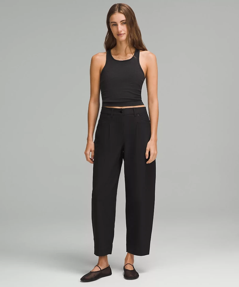 Ebb to Street Cropped Racerback Tank Top *Light Support, B/C Cup | Women's Sleeveless & Tops