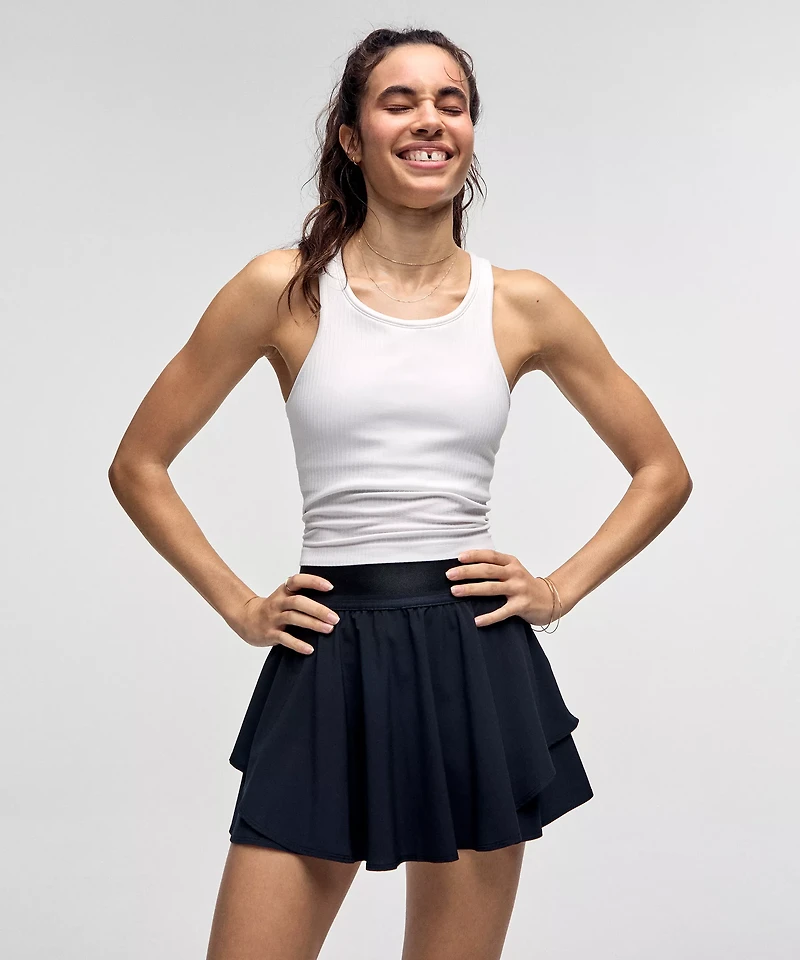Ebb to Street Cropped Racerback Tank Top *Light Support, B/C Cup | Women's Sleeveless & Tops