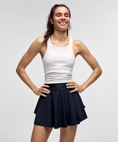 Ebb to Street Cropped Racerback Tank Top *Light Support, B/C Cup | Women's Sleeveless & Tops