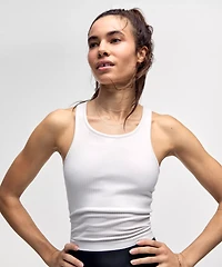 Ebb to Street Cropped Racerback Tank Top *Light Support, B/C Cup | Women's Sleeveless & Tops