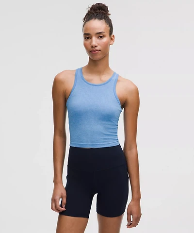 Ebb to Street Cropped Racerback Tank Top *Light Support, B/C Cup | Women's Sleeveless & Tops