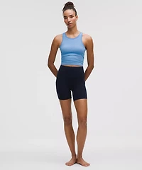 Ebb to Street Cropped Racerback Tank Top *Light Support, B/C Cup | Women's Sleeveless & Tops